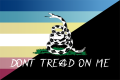 Anarchist Gadsden MAP Flag (Ancap)