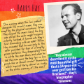 Harry Hay - Positive memories
