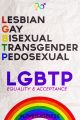 A LGBTP hoax poster
