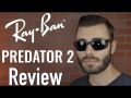 Like aviators in the 60s, 70s, (literal) "predator sunglasses" were pioneered in the 90s by Ray Ban. The menacing, wraparound style and name was soon to be associated with shady sexual offenders attempting to avoid capture. Modeled here, by a YT reviewer