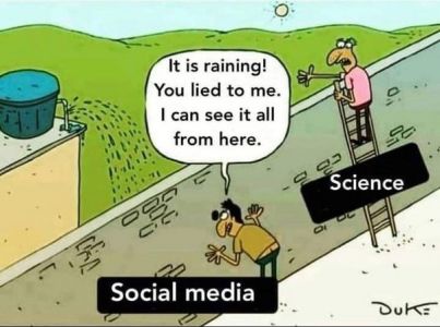 Real science vs Social Media "science" (warning, research, facts, distorted, media, education, debate, bias, sheeple, normies)